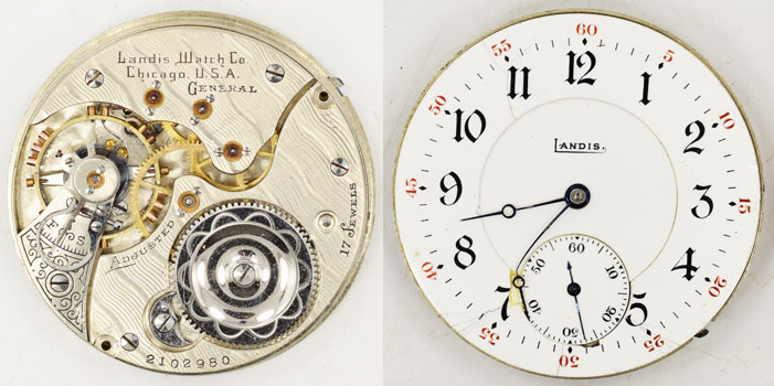 PIECE HORLOGERIE MONTRE ILLINOIS 12s 47612 sr AXE DE
